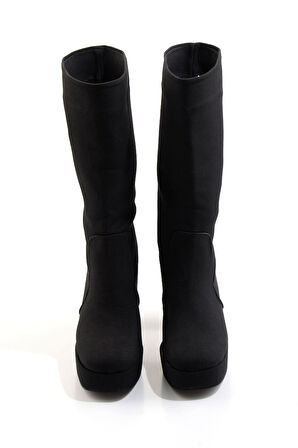 Mat Siyah  Kadın Çizme K03527400338