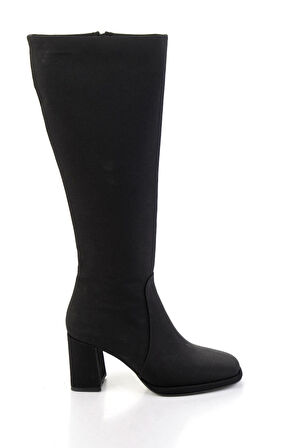 Mat Siyah  Kadın Çizme K03527290838