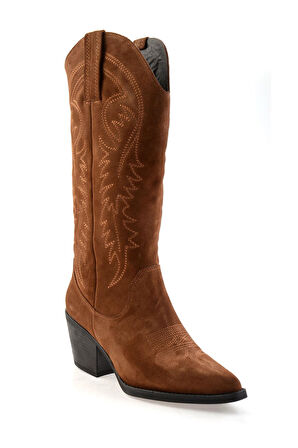 Taba Hakiki Deri Kadın Çizme K03552001102