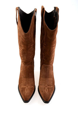 Taba Hakiki Deri Kadın Çizme K03552001102