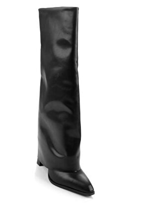 Siyah  Kadın Çizme K03565090109