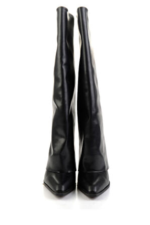 Siyah  Kadın Çizme K03565090109