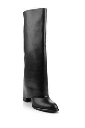 Siyah  Kadın Çizme K03565090209