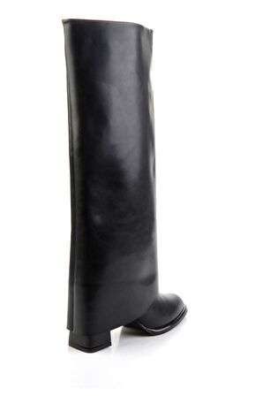 Siyah  Kadın Çizme K03565090209