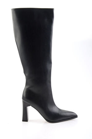 Siyah  Kadın Çizme K03565090409
