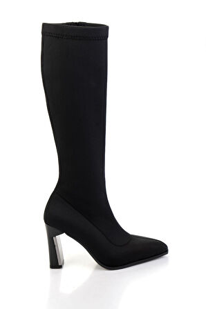 Siyah  Kadın Çizme K03565090517