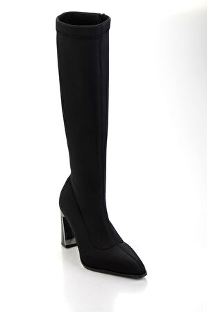 Siyah  Kadın Çizme K03565090517