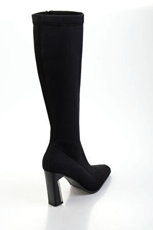 Siyah  Kadın Çizme K03565090517