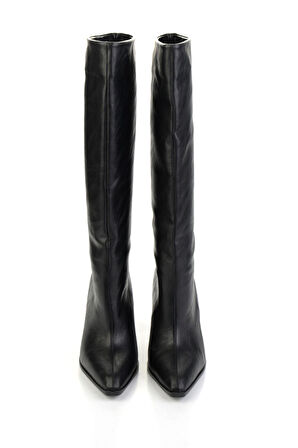 Siyah  Kadın Çizme K03565090709