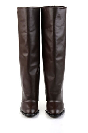 Kahve  Kadın Çizme K03565090209