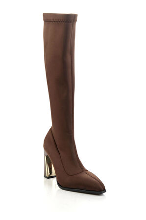 Kahve  Kadın Çizme K03565090517