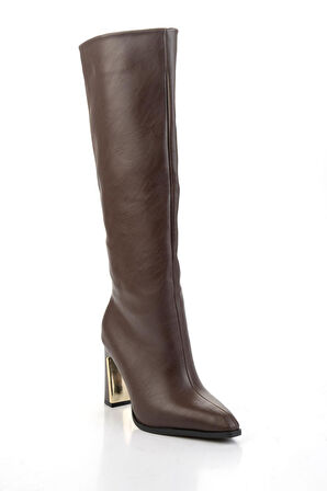 Kahve  Kadın Çizme K03565090642