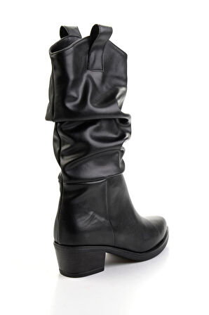 Siyah  Kadın Çizme K03575205309