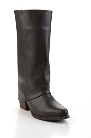 Kahve  Kadın Çizme K03586240009