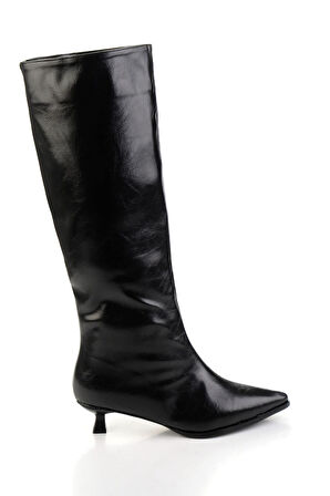 Siyah  Kadın Çizme K03606060042