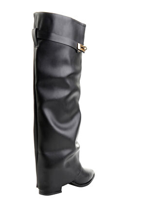 Siyah  Kadın Bot & Bootie K03606060309