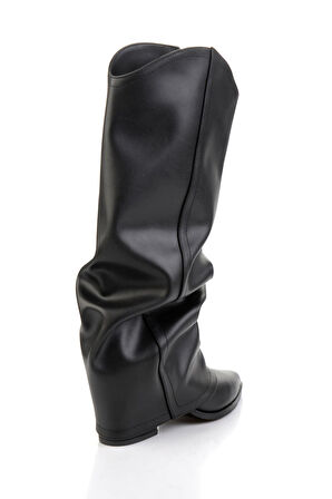 Siyah  Kadın Bot & Bootie K03606060409