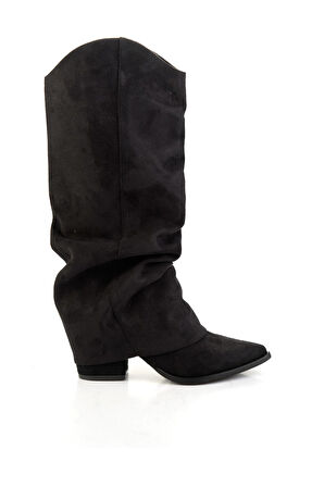 Siyah  Kadın Bot & Bootie K03606060472