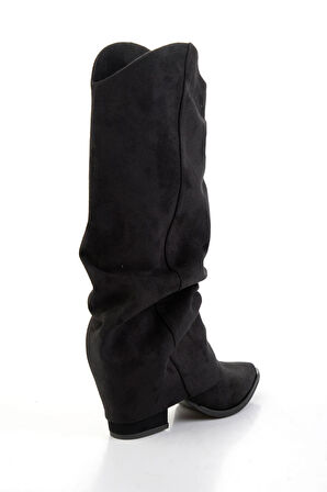Siyah  Kadın Bot & Bootie K03606060472