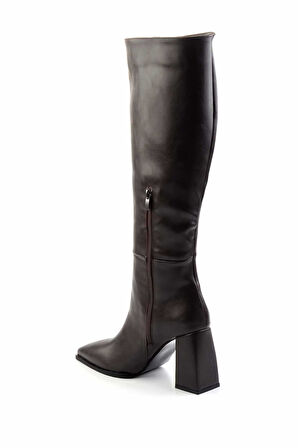 Kahve   Kadın Çizme K03667230509