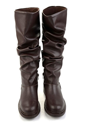 Kahve  Kadın Çizme K03666075809