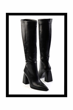 Siyah   Kadın Çizme K03667230509