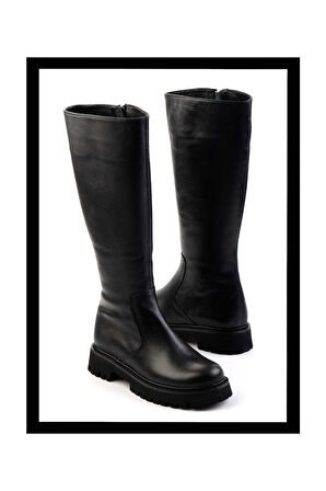 Siyah  Kadın Çizme K03666075009