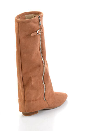 Taba Hakiki Deri Kadın Çizme K03678029002