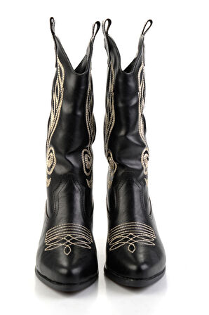 Siyah  Kadın Çizme K03671102709