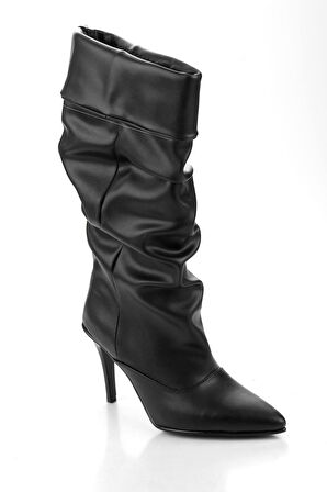 Siyah  Kadın Çizme K03678062009