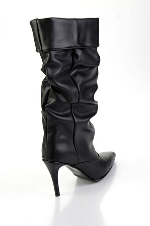 Siyah  Kadın Çizme K03678062009