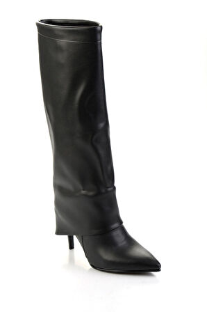 Siyah  Kadın Çizme K03678062109