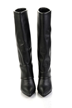 Siyah  Kadın Çizme K03678062109