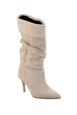 Bej  Kadın Çizme K03678062072