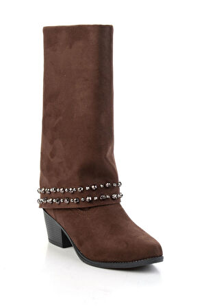 Kahve  Kadın Çizme K03671102972