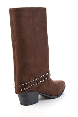 Kahve  Kadın Çizme K03671102972