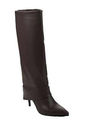 Kahve  Kadın Çizme K03678062109