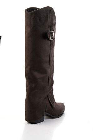 Kahve  Kadın Çizme K03671103072