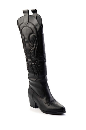 Siyah   Kadın Çizme K03671408009