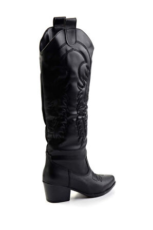 Siyah   Kadın Çizme K03671408009