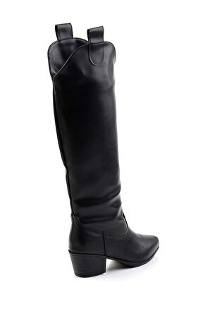 Siyah  Kadın Çizme K03671409009