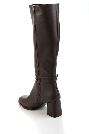 Kahve  Kadın Çizme K03824255909