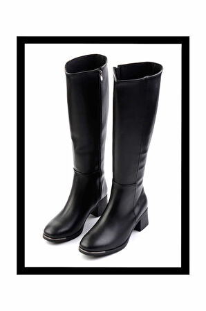 Siyah  Kadın Bot & Bootie K03924040509