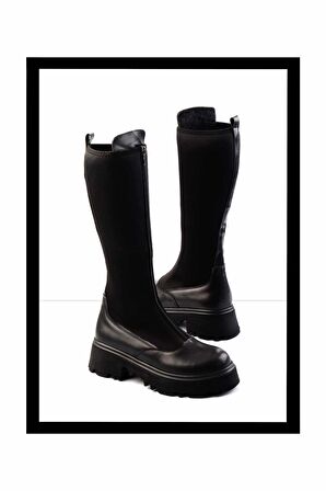 Siyah  Kadın Çizme K03997020009