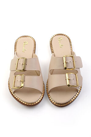 Bej  Kadın Terlik K04021001209