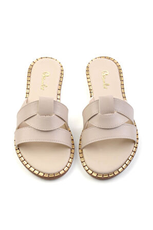 Bej  Kadın Terlik K04021001409