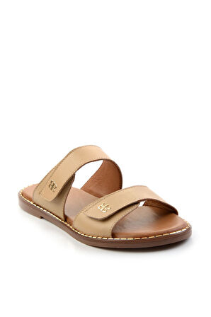 Nude Leather Kadın Terlik K04073102003