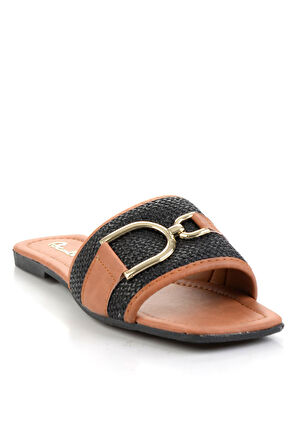 Siyah  Kadın Terlik K04101000128