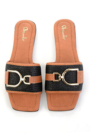 Siyah  Kadın Terlik K04101000128