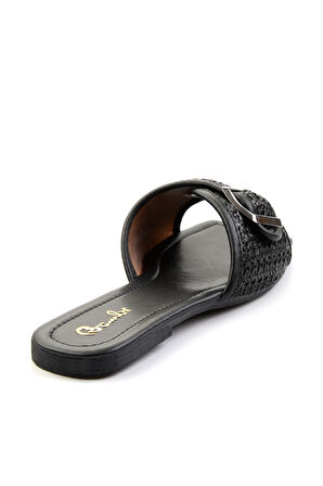 Siyah  Kadın Terlik K04101000809